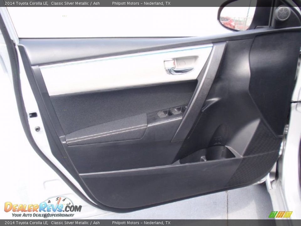 2014 Toyota Corolla LE Classic Silver Metallic / Ash Photo #23