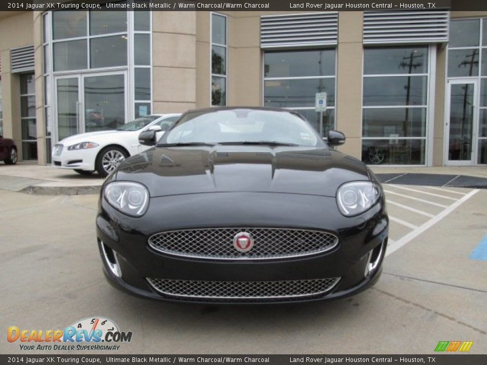 2014 Jaguar XK Touring Coupe Ultimate Black Metallic / Warm Charcoal/Warm Charcoal Photo #6