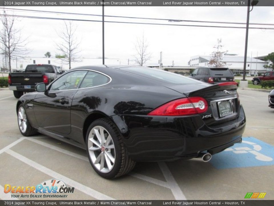 2014 Jaguar XK Touring Coupe Ultimate Black Metallic / Warm Charcoal/Warm Charcoal Photo #8