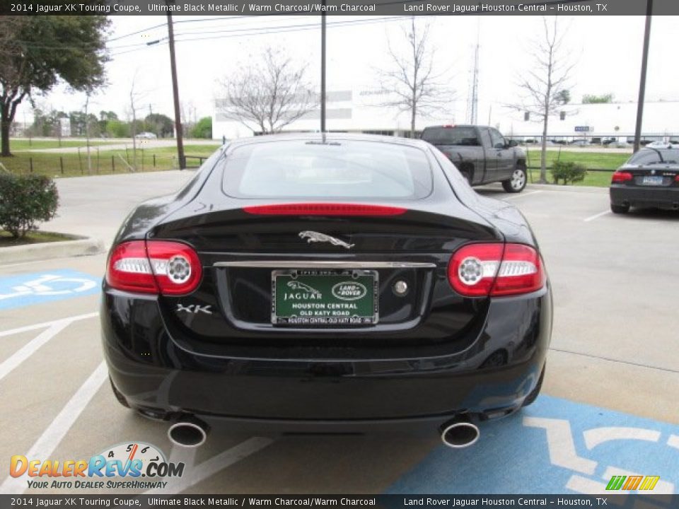 2014 Jaguar XK Touring Coupe Ultimate Black Metallic / Warm Charcoal/Warm Charcoal Photo #9