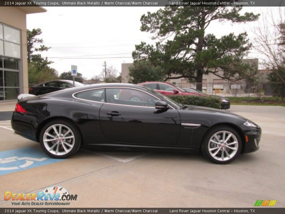 2014 Jaguar XK Touring Coupe Ultimate Black Metallic / Warm Charcoal/Warm Charcoal Photo #11