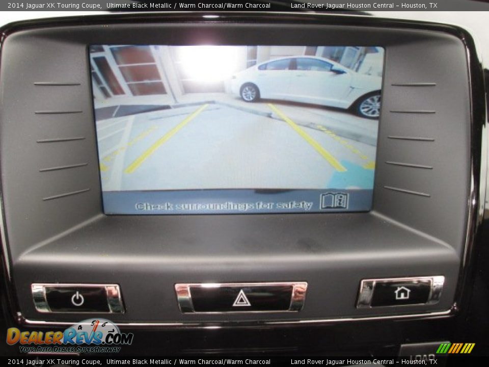 2014 Jaguar XK Touring Coupe Ultimate Black Metallic / Warm Charcoal/Warm Charcoal Photo #16