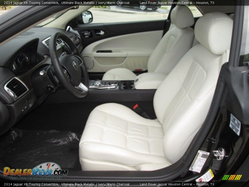 Ivory/Warm Charcoal Interior - 2014 Jaguar XK Touring Convertible Photo #2
