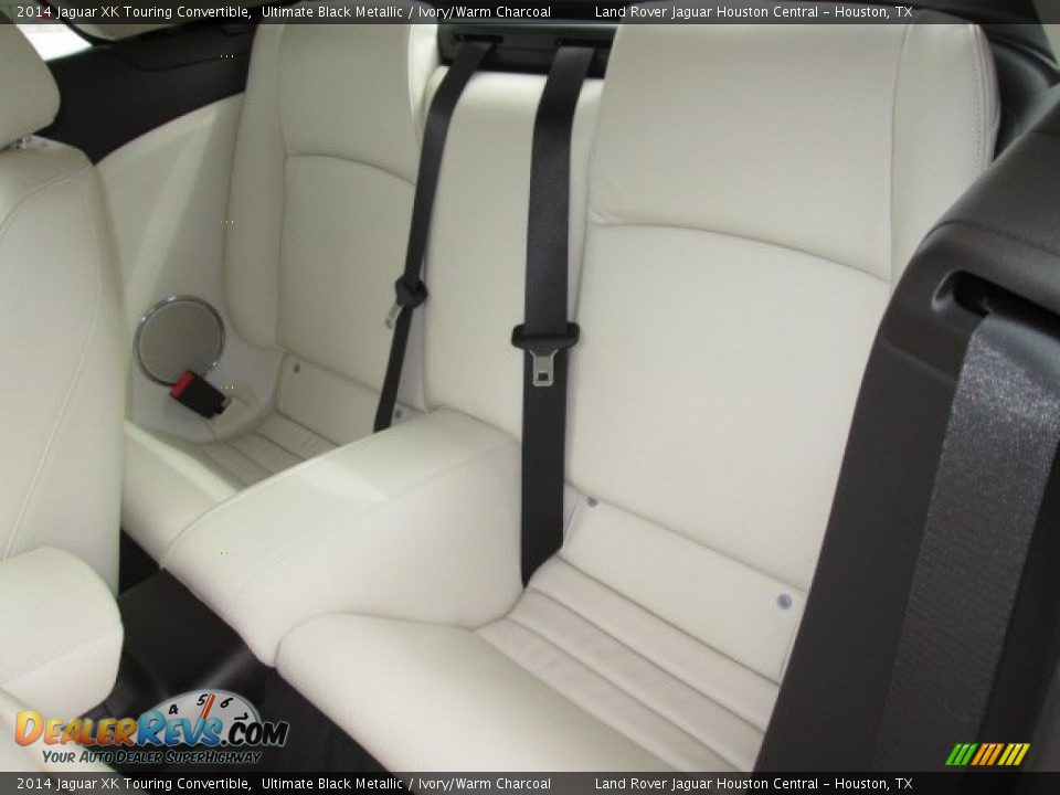 Rear Seat of 2014 Jaguar XK Touring Convertible Photo #4