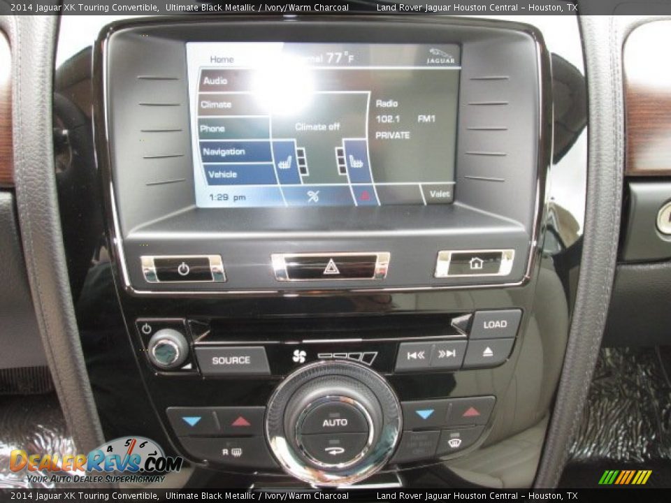 Controls of 2014 Jaguar XK Touring Convertible Photo #12