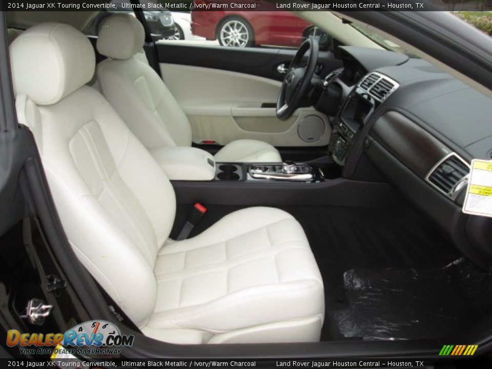 Front Seat of 2014 Jaguar XK Touring Convertible Photo #15