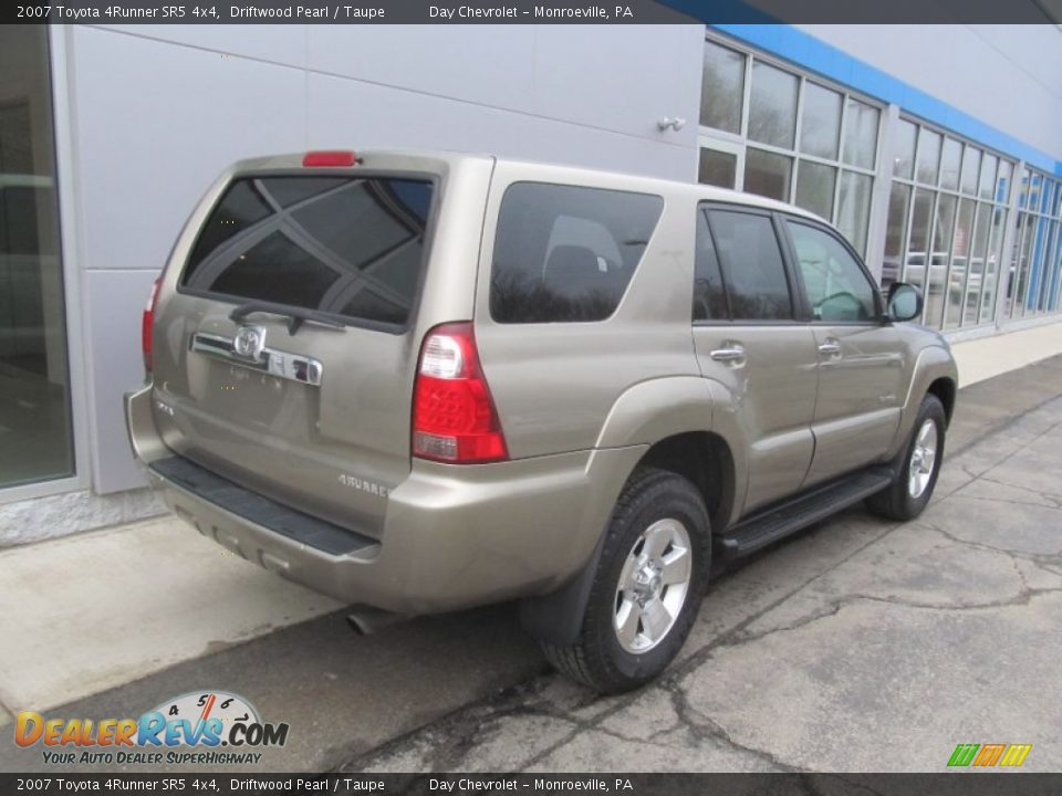 2007 Toyota 4Runner SR5 4x4 Driftwood Pearl / Taupe Photo #4