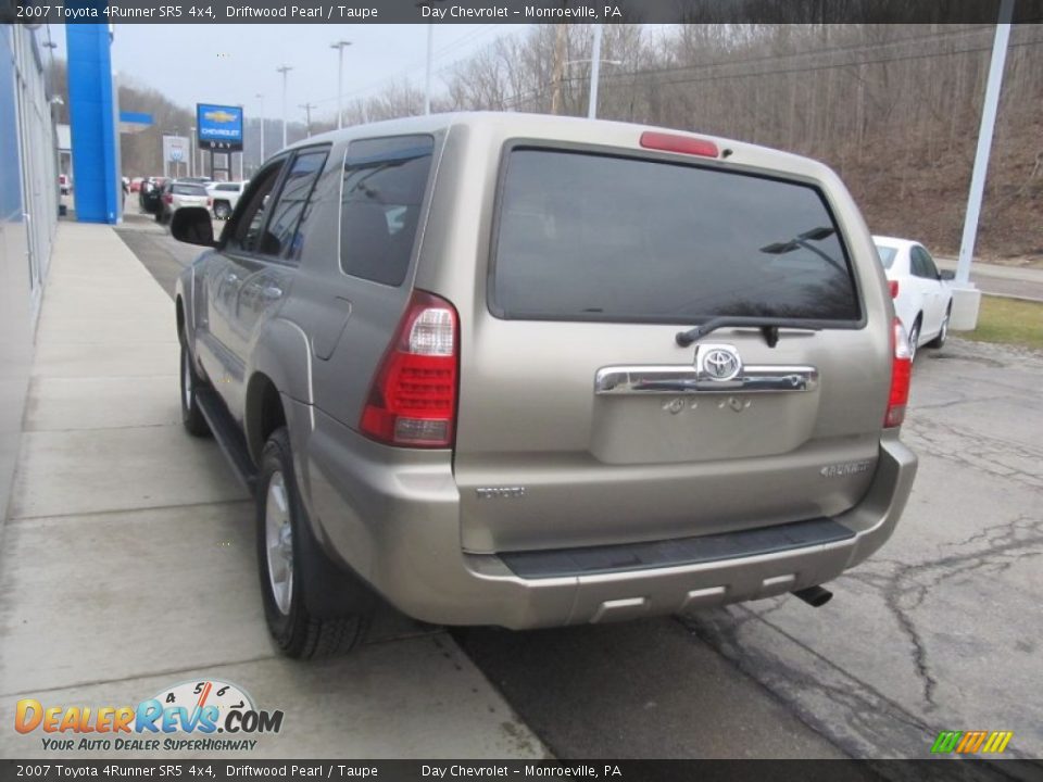 2007 Toyota 4Runner SR5 4x4 Driftwood Pearl / Taupe Photo #6