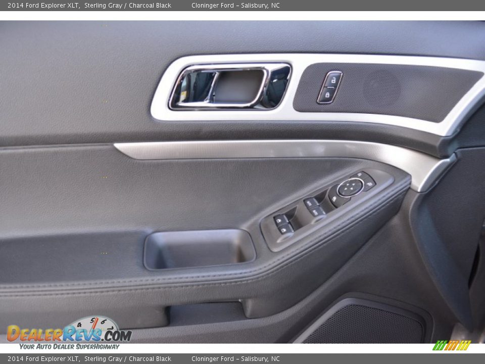 2014 Ford Explorer XLT Sterling Gray / Charcoal Black Photo #5