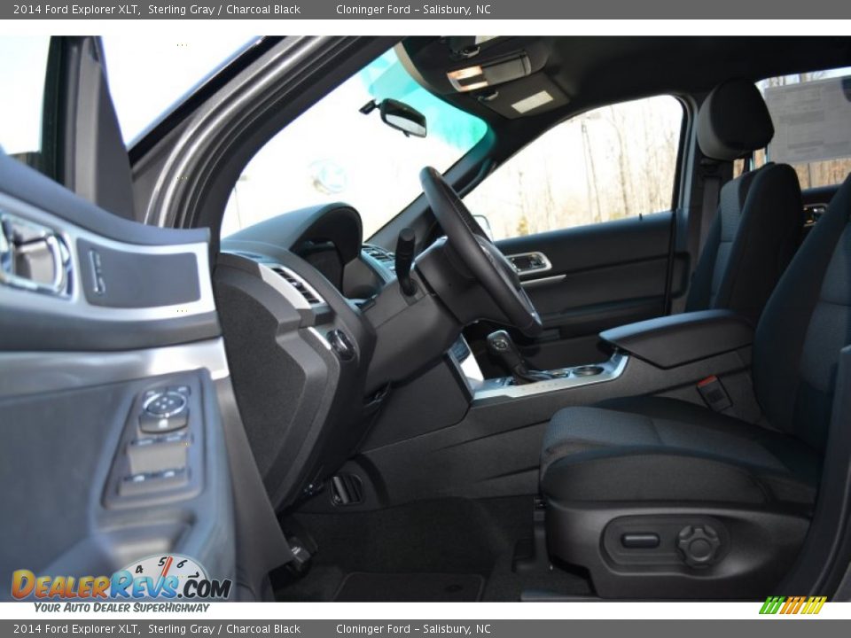 2014 Ford Explorer XLT Sterling Gray / Charcoal Black Photo #6