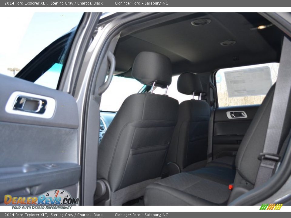 2014 Ford Explorer XLT Sterling Gray / Charcoal Black Photo #8