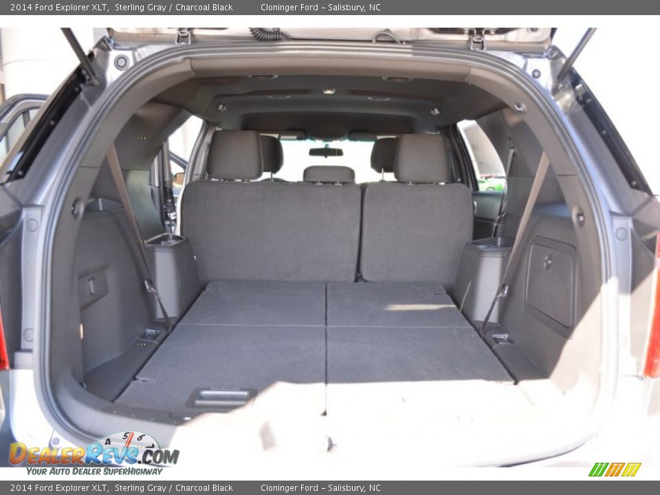 2014 Ford Explorer XLT Sterling Gray / Charcoal Black Photo #9