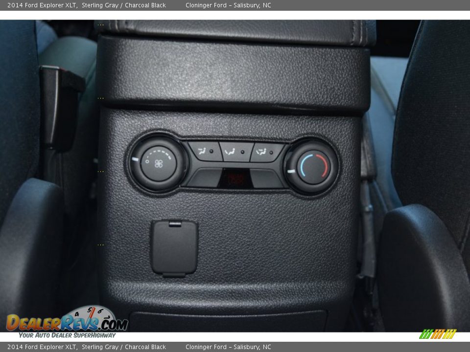 2014 Ford Explorer XLT Sterling Gray / Charcoal Black Photo #11