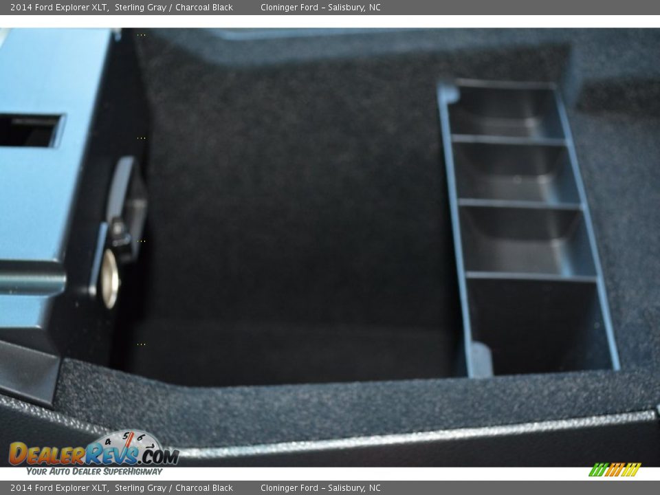 2014 Ford Explorer XLT Sterling Gray / Charcoal Black Photo #17