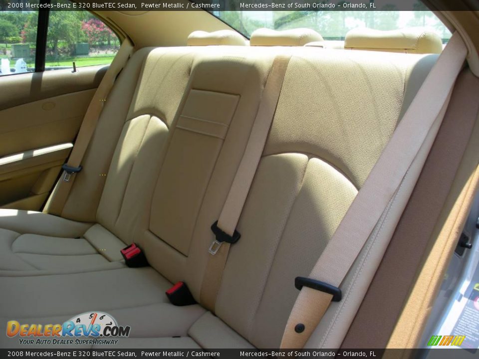 2008 Mercedes-Benz E 320 BlueTEC Sedan Pewter Metallic / Cashmere Photo #15