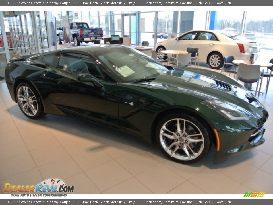 Lime Rock Green Metallic 2014 Chevrolet Corvette Stingray Coupe Z51 Photo #6