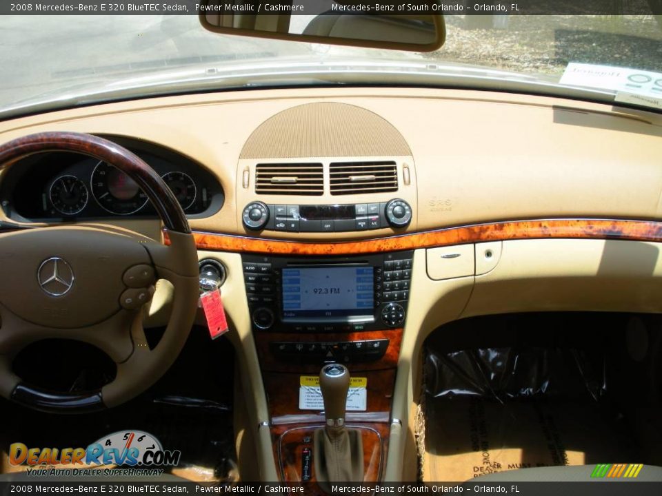 2008 Mercedes-Benz E 320 BlueTEC Sedan Pewter Metallic / Cashmere Photo #18