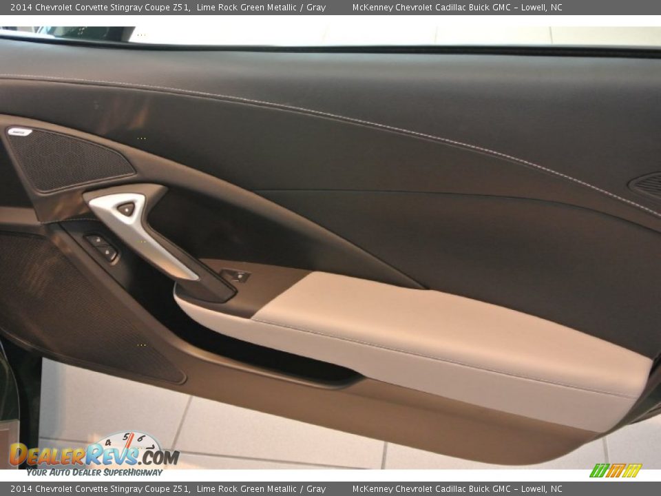 2014 Chevrolet Corvette Stingray Coupe Z51 Lime Rock Green Metallic / Gray Photo #12