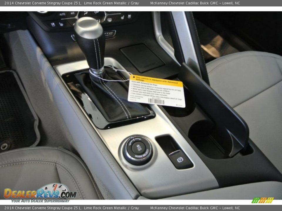 2014 Chevrolet Corvette Stingray Coupe Z51 Lime Rock Green Metallic / Gray Photo #20