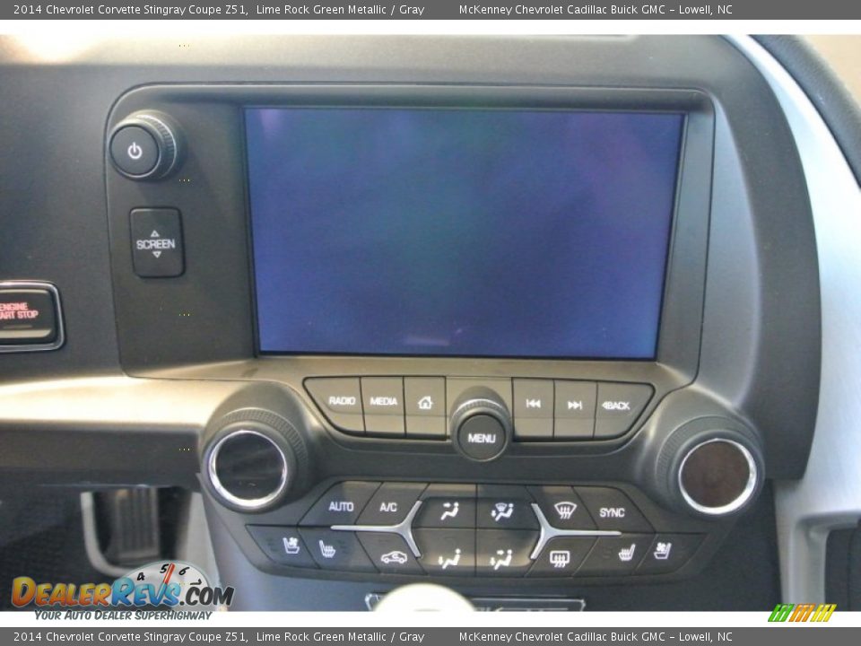 2014 Chevrolet Corvette Stingray Coupe Z51 Lime Rock Green Metallic / Gray Photo #21