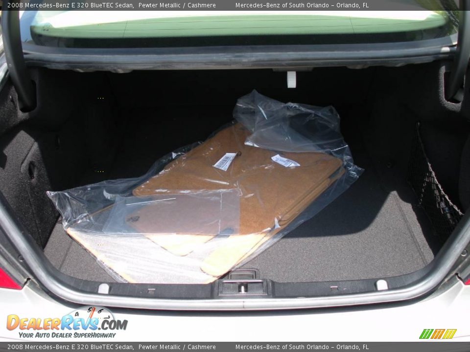 2008 Mercedes-Benz E 320 BlueTEC Sedan Pewter Metallic / Cashmere Photo #23