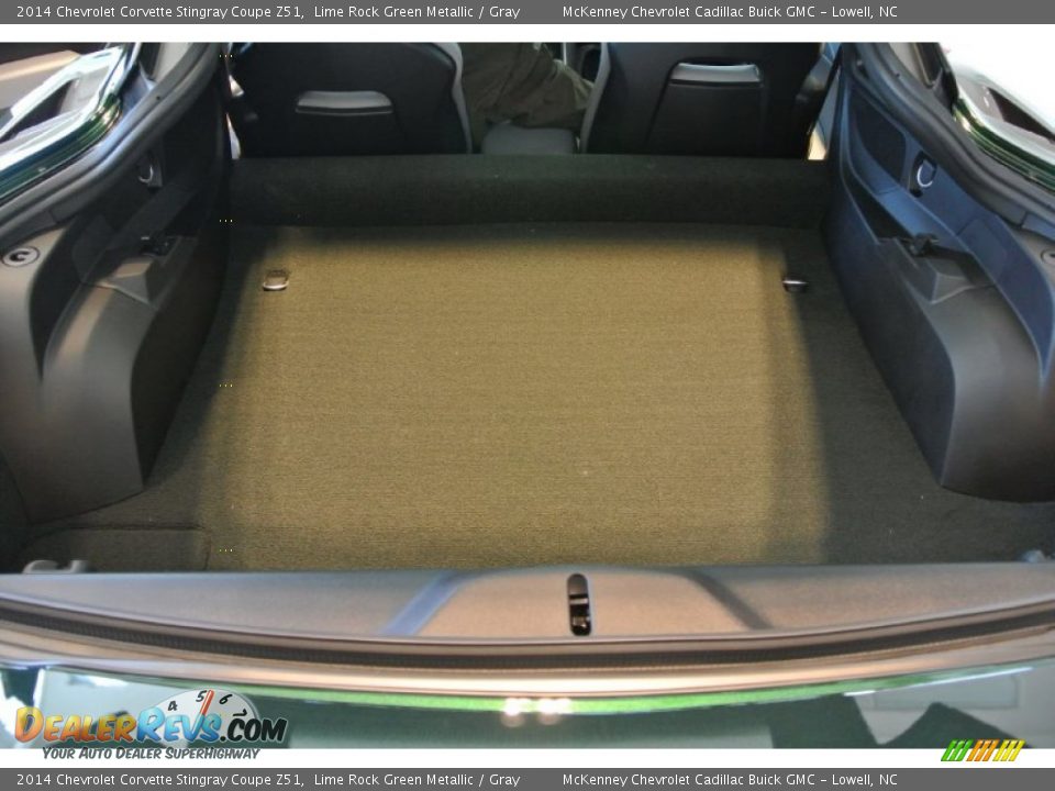 2014 Chevrolet Corvette Stingray Coupe Z51 Lime Rock Green Metallic / Gray Photo #26