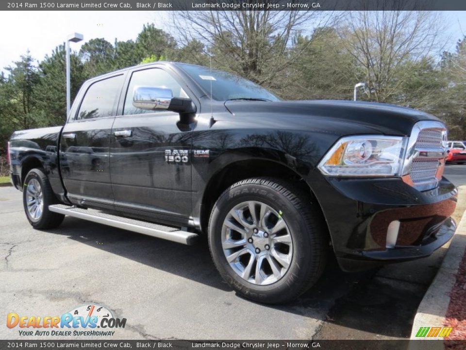 Front 3/4 View of 2014 Ram 1500 Laramie Limited Crew Cab Photo #4