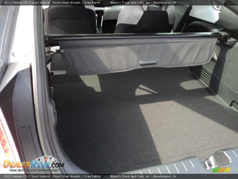 2011 Honda CR-Z Sport Hybrid Storm Silver Metallic / Gray Fabric Photo #7