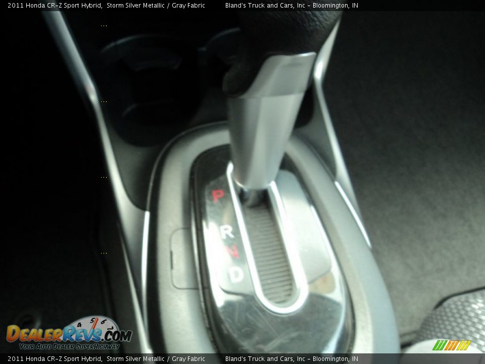 2011 Honda CR-Z Sport Hybrid Storm Silver Metallic / Gray Fabric Photo #22