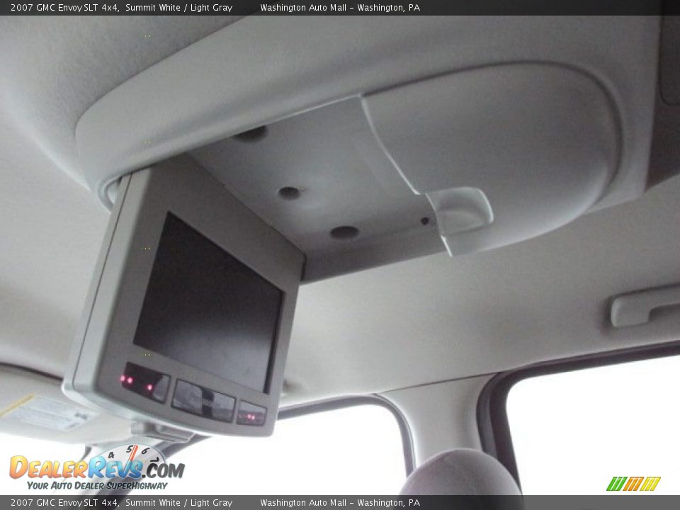 2007 GMC Envoy SLT 4x4 Summit White / Light Gray Photo #9