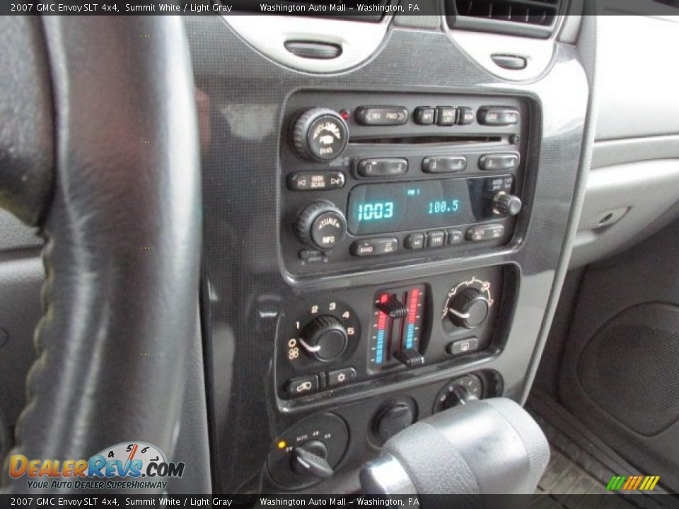2007 GMC Envoy SLT 4x4 Summit White / Light Gray Photo #14