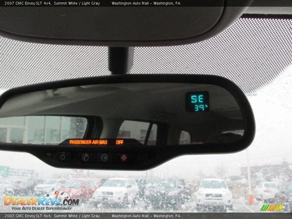 2007 GMC Envoy SLT 4x4 Summit White / Light Gray Photo #15