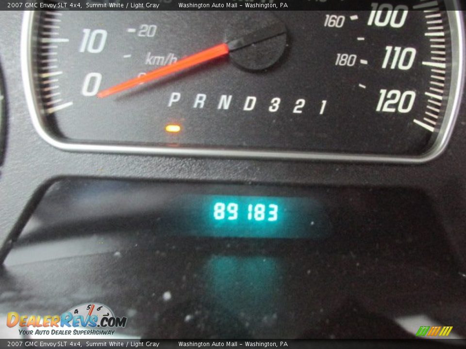 2007 GMC Envoy SLT 4x4 Summit White / Light Gray Photo #20