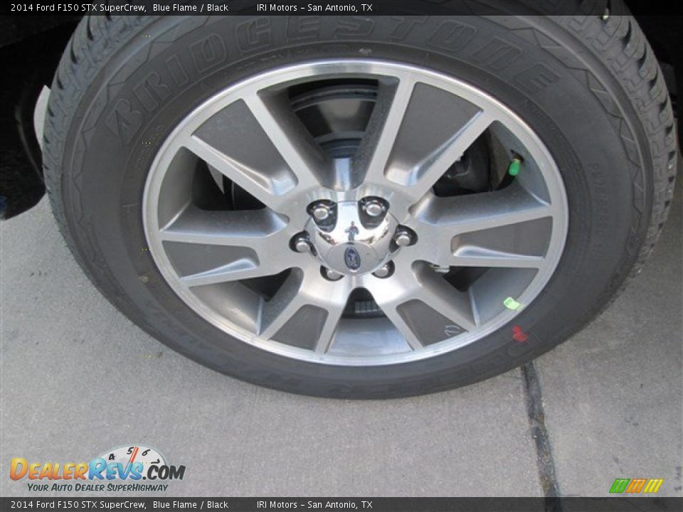 2014 Ford F150 STX SuperCrew Blue Flame / Black Photo #2
