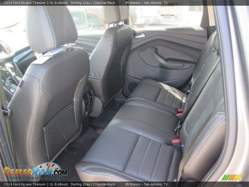 2014 Ford Escape Titanium 2.0L EcoBoost Sterling Gray / Charcoal Black Photo #7