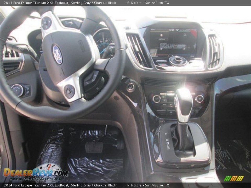 2014 Ford Escape Titanium 2.0L EcoBoost Sterling Gray / Charcoal Black Photo #8