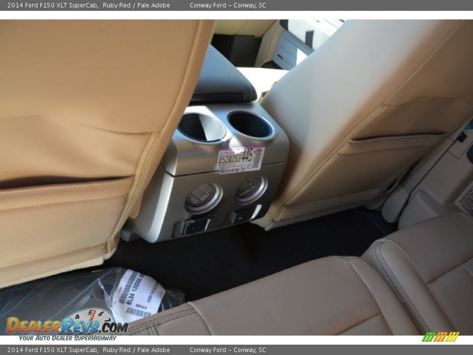 2014 Ford F150 XLT SuperCab Ruby Red / Pale Adobe Photo #11
