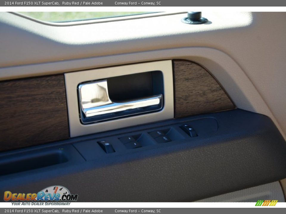 2014 Ford F150 XLT SuperCab Ruby Red / Pale Adobe Photo #19