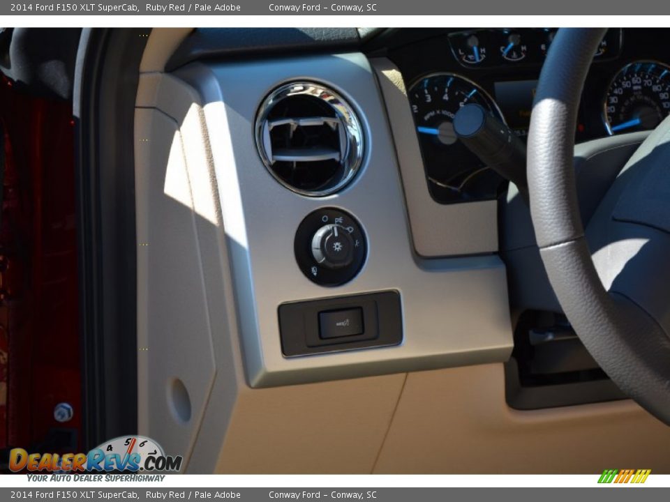 2014 Ford F150 XLT SuperCab Ruby Red / Pale Adobe Photo #21
