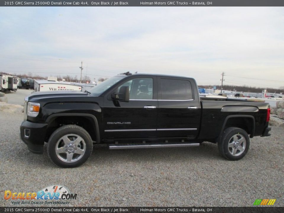 2015 GMC Sierra 2500HD Denali Crew Cab 4x4 Onyx Black / Jet Black Photo #4