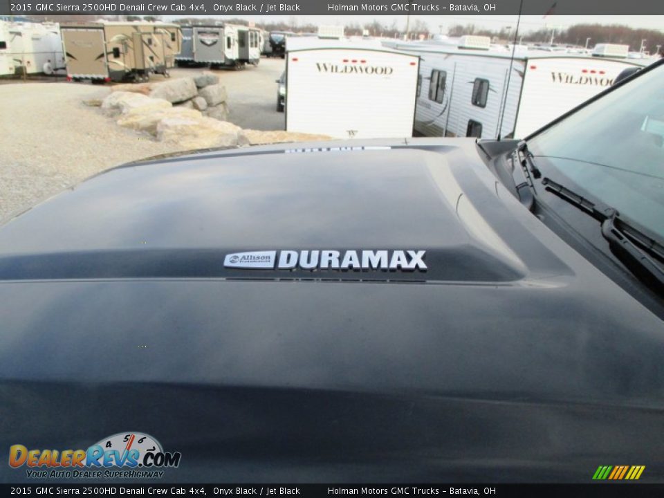 2015 GMC Sierra 2500HD Denali Crew Cab 4x4 Onyx Black / Jet Black Photo #5
