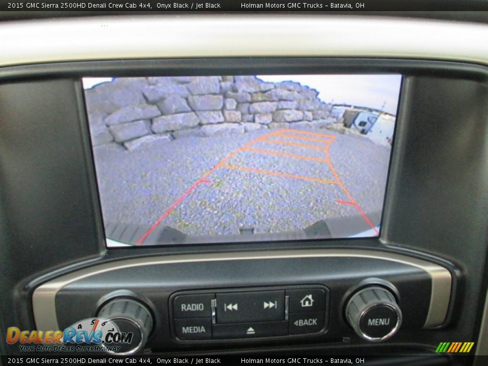 2015 GMC Sierra 2500HD Denali Crew Cab 4x4 Onyx Black / Jet Black Photo #13