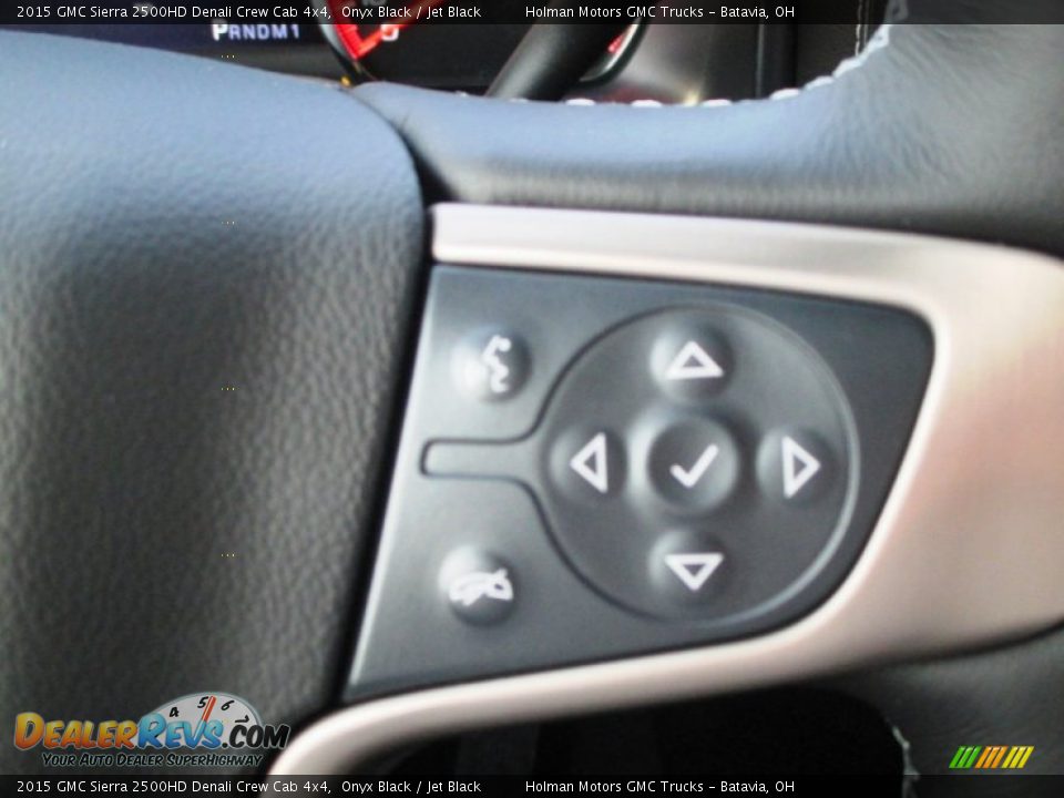 2015 GMC Sierra 2500HD Denali Crew Cab 4x4 Onyx Black / Jet Black Photo #21