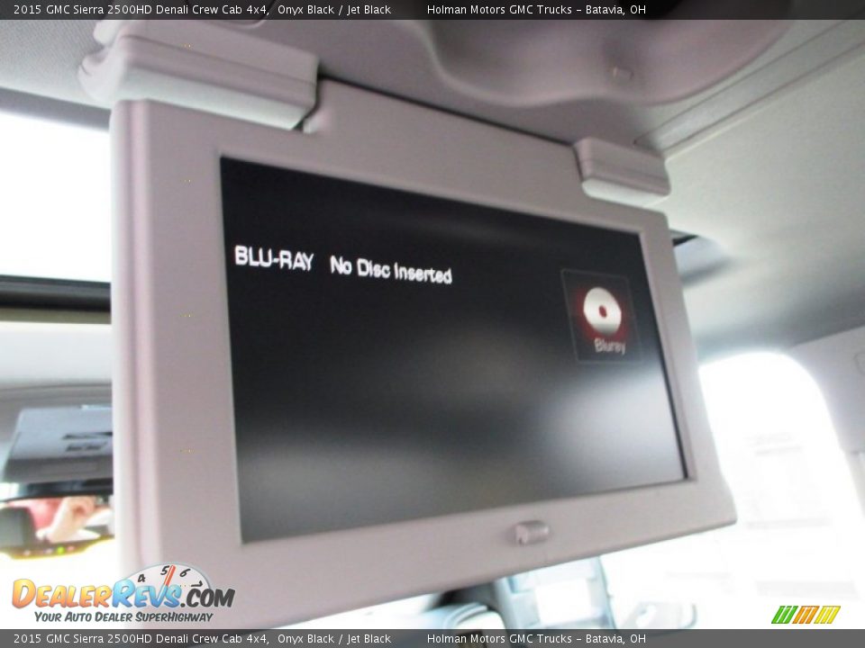 2015 GMC Sierra 2500HD Denali Crew Cab 4x4 Onyx Black / Jet Black Photo #32