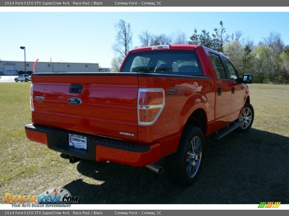 2014 Ford F150 STX SuperCrew 4x4 Race Red / Black Photo #5