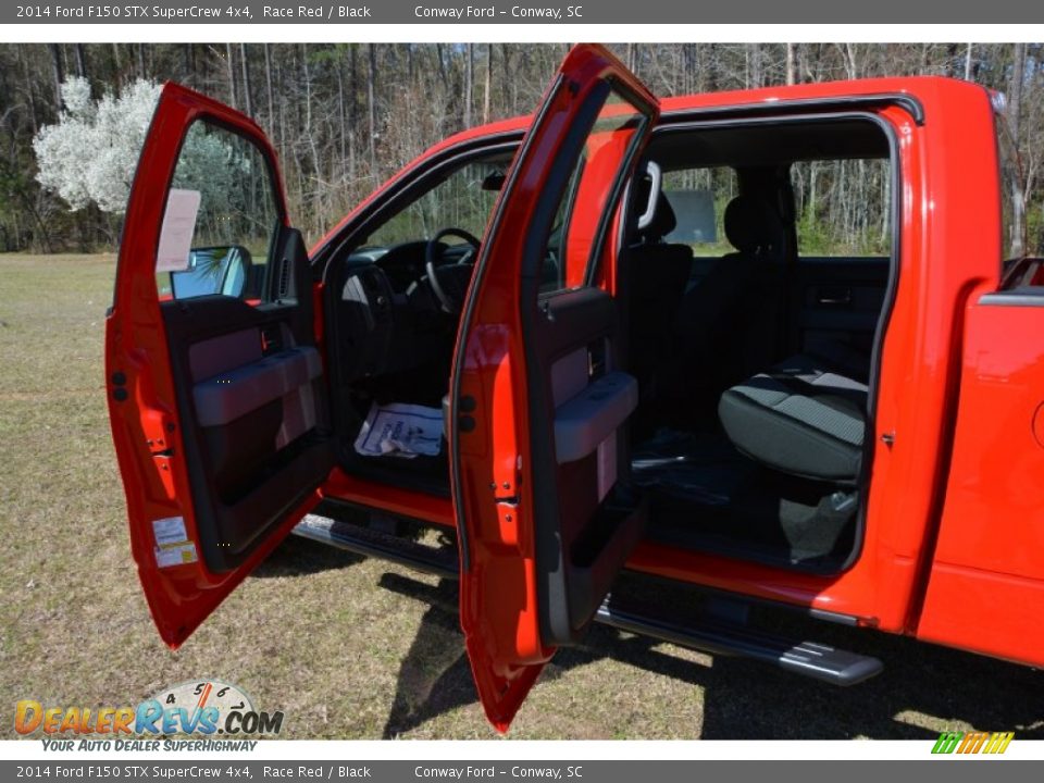 2014 Ford F150 STX SuperCrew 4x4 Race Red / Black Photo #11