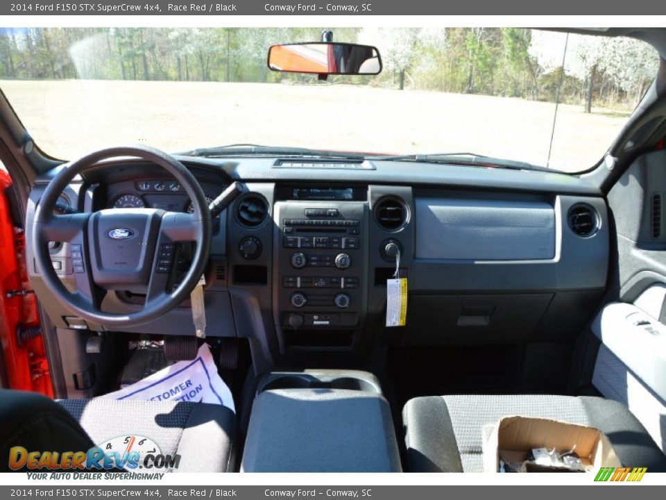 2014 Ford F150 STX SuperCrew 4x4 Race Red / Black Photo #14