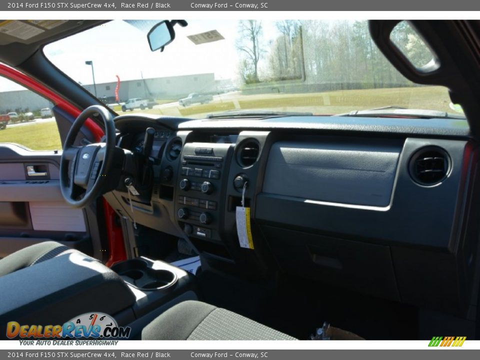 2014 Ford F150 STX SuperCrew 4x4 Race Red / Black Photo #18