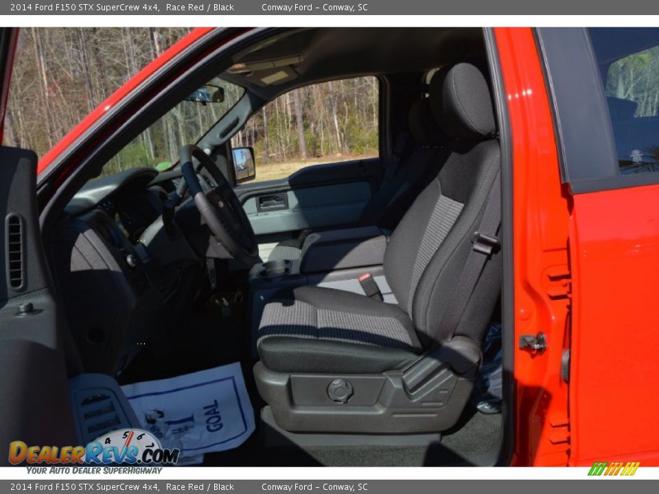 2014 Ford F150 STX SuperCrew 4x4 Race Red / Black Photo #19