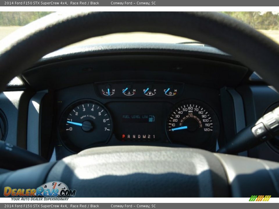 2014 Ford F150 STX SuperCrew 4x4 Race Red / Black Photo #23